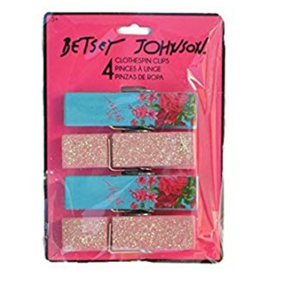 Betsy Johnson clothespin clips